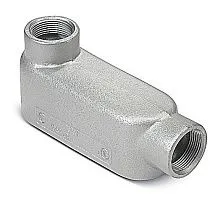 Кабелепровод угловой LL400M, 4 дюйма, чугунный, серия S35