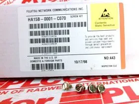 Винт  Артикул HA15B-0001-C070 от производителя GENERAL ELECTRIC