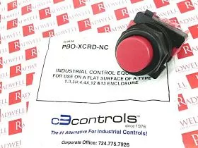 PBO-XCRD-NC Кнопочный выключатель от C3 CONTROLS