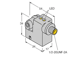 Turck BIM-IKM-AZ3X2-B3131W/KLI3