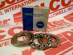 Подшипник упорный шариковый 51104 WBC 20x35x10 мм