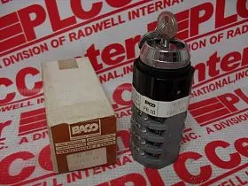 Поворотный кулачковый переключатель BACO CONTROLS PR10-2254-A8, 20А, 2 позиции, 500В AC, с ключом