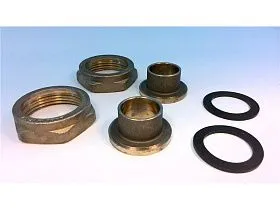 Комплект латунных переходников для фланцев Grundfos 3/4", арт. 529911