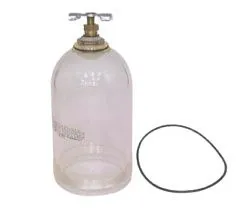 Чаша пластиковая прозрачная с ручным сливом Norgren 5229-50 для F45/F12