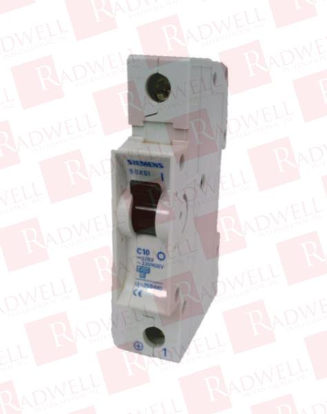 Автоматический выключатель для монтажа на дин-рейку Артикул 5SX5110-7 от производителя SIEMENS