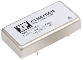 DC/DC преобразователь XP POWER JTL3024T0512, 3 выхода, 30Вт, 5В/4А, 12В/420мА
