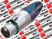 Аудиоразъем XLR Neutrik NC3FXX-EMC, 3 контакта, женский, металлический корпус