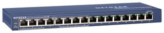 Коммутатор NETGEAR FS116PNA 16-портовый неуправляемый Fast Ethernet PoE