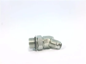 Переходник гидравлический WEATHERHEAD C5365X6X8, углеродистая сталь, 3/8"x3/8", 45°, ORB/JIC