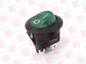 Миниатюрный клавишный выключатель Артикул RL-34R-21/N-H-2-GR/BK-P8-1 от производителя M2B TECHNOLOGIES