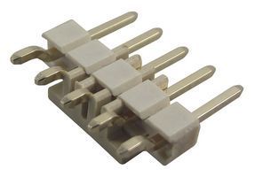 Однорядный штыревой разъем BG301-05-A-0540-L-B, 5 контактов, шаг 2.54 мм, поверхностный монтаж