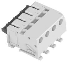 Клеммная колодка разъемная TE Connectivity 2319461-4, 4 позиции, 5мм, 18-24AWG, 250В, 5А