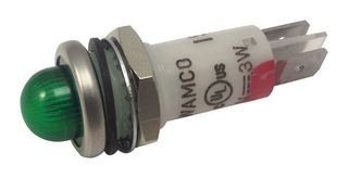 Светодиодный индикатор WAMCO WL-6391Q2M5-6V зеленый 6В