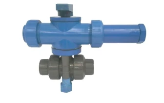 Шаровой кран ABVS050VS-PV от PLAST-O-MATIC