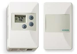 Датчик комнатной температуры Siemens QAA2212.FWSN, PT1000, 0-50°C, с дисплеем