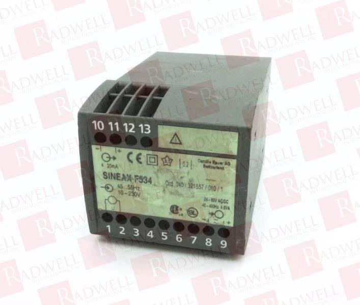 Датчик / преобразователь давления Артикул SINEAX F535 от производителя CAMILLE BAUER