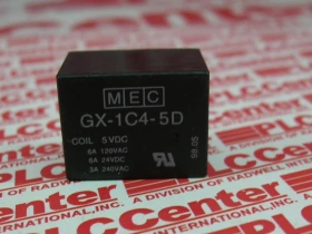 Реле / розетка Артикул GX-1C4-5D от производителя MEC