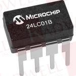 Микросхема памяти Артикул 24LC01B-I/P от производителя MICROCHIP TECHNOLOGY INC