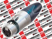 Разъем XLR Neutrik NC3MXX-EMC, 3 контакта, вилка, металлический корпус, позолоченные контакты