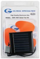 Комплект солнечного вентилятора GSK-1001 с двигателем постоянного тока Global Specialties