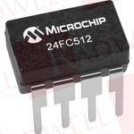 Микросхема памяти Артикул 24FC512-I/P от производителя MICROCHIP TECHNOLOGY INC