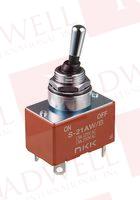 Тумблер  Артикул S21AWB от производителя NKK