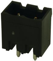 Штекер вертикальный 2 контакта 5.08мм 15А 300В Buchanan