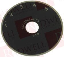 Поворотный переключатель Артикул P115 от производителя ELECTROSWITCH