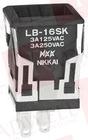 Кнопка Артикул LB16SKW01 от производителя NKK