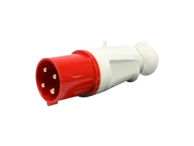 Вилка кабельная IEC 60А, 4 контакта, 480В, 7ч, WALTHER ELECTRIC 261419