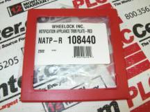 Накладка уведомлений красная Wheelock 108440