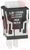 Кнопка Артикул LB15SKW01-12-BJ от производителя NKK