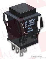 Кнопка Артикул LB15SKW01-A от производителя NKK