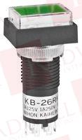 Кнопка Артикул KB26RKW01-5F-JF от производителя NKK