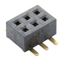 Гнездо для разъема плата-плата BD050, 6 контактов, 2 ряда, шаг 1.27 мм, поверхностный монтаж