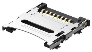 Разъем для карты памяти MicroSD 8-контактный шарнирный MEM2067-02-180-00-A GCT