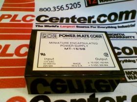 Источник питания Артикул MT-15/5B от производителя POWER MATE TECHNOLOGY CO