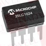 Микросхема памяти Артикул 25LC1024-E/P от производителя MICROCHIP TECHNOLOGY INC
