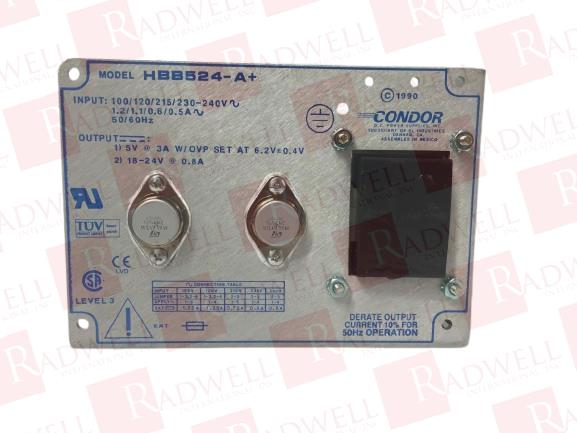 Источник питания Артикул HBB524-A+ от производителя ADVANCED ENERGY