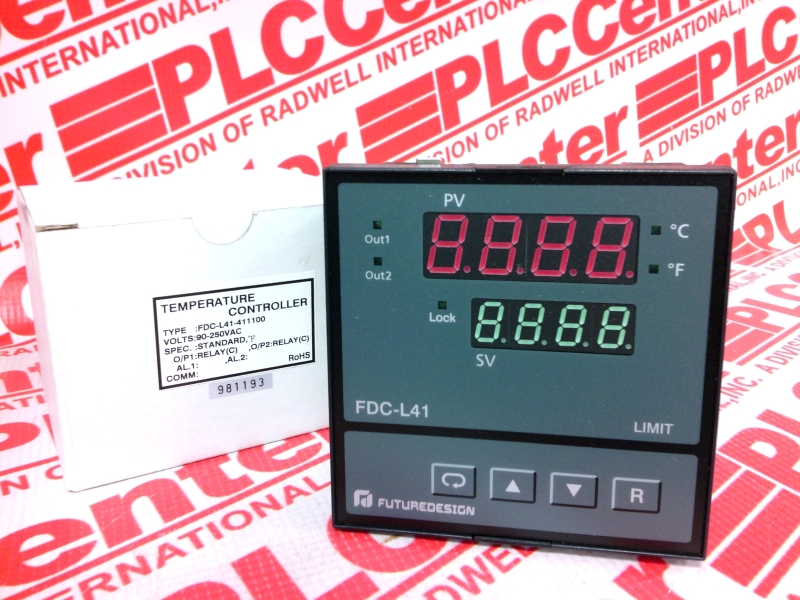 Контроль температуры / процесса Артикул FDC-L41-411100 от производителя FUTURE DESIGN CONTROLS INC