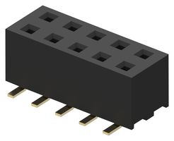 Разъем плата-плата GCT BF100 розетка 10 контактов 2 ряда SMD