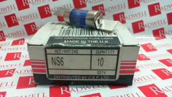 Артикул NS6 от производителя LAWSON FUSES