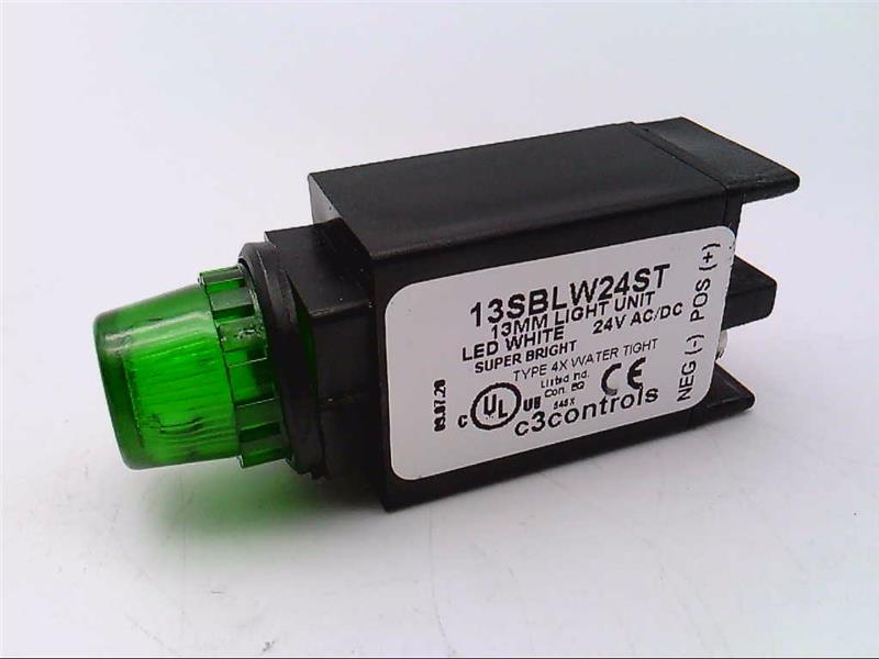 13SBLW24ST-13GNF Пилотный светильник от CONTROL CONCEPTS