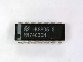 Интегральная микросхема Артикул MM74C30N от производителя ON LINE CONTROLS INC