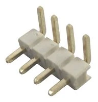 Разъем для печатных плат GCT BG303-04-A-0300-L-G, 4 контакта, шаг 2.54 мм, 1 ряд