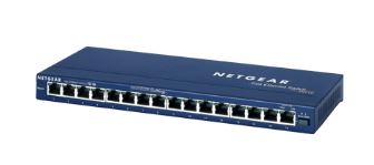 Коммутатор NETGEAR FS116 16-портовый неуправляемый