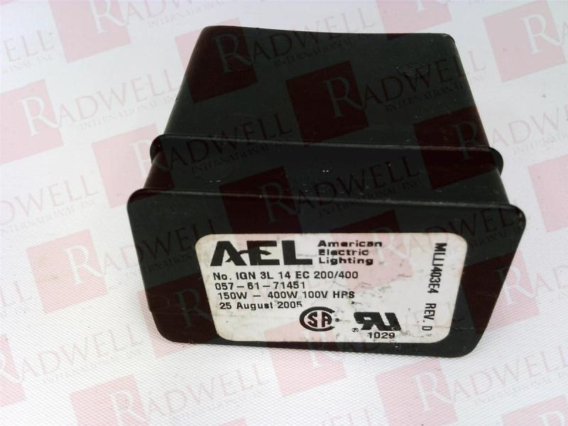 Стартер  Артикул IGN-3L-14-EC-200/400 от производителя AEL