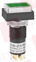 Кнопка Артикул KB26RKG01-5F-JF от производителя NKK
