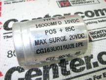 Конденсатор Артикул CG163U015U2L1PL от производителя AEROVOX