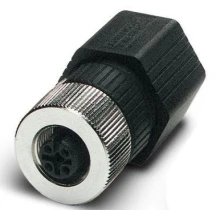 Разъем для датчика SACC-M12FS-4QCON Phoenix Contact, 4-контактный, гнездовой, прямой